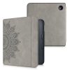 Калъф за Kobo Libra 2, Екологична кожа, Сив, kwmobile, 56579.04