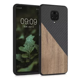   Калъф за Xiaomi Redmi Note 9S / Redmi Note 9 Pro / Redmi Note 9 Pro Max, дърво, кафяв, 56621.01, kwmobile