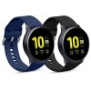 Комплект от 2 каишки за Samsung Galaxy Active 2 40mm / 44mm, kwmobile, силикон, син / черен, 56652.01