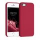 Калъф за Apple iPhone 5s / iPhone SE, Силиконов, Червен, 42766.229, kwmobile