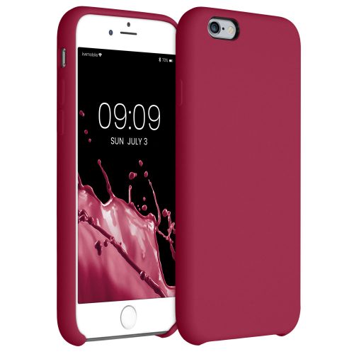 Калъф за Apple iPhone 6 / iPhone 6s, силиконов, червен, 40223.229, kwmobile