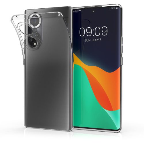 Кейс за Huawei Nova 9, Силиконов, Прозрачен, 56661.03, kwmobile