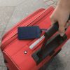 Комплект 2 Етикета за багаж, Kwmobile, Син, Еко кожа, 53126.04
