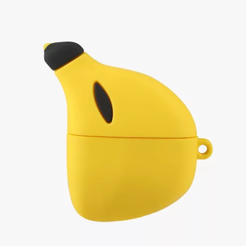Калъф за слушалки Apple AirPods 3, Kwmobile, жълт, силикон, 56695.02