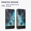 Калъф Kwmobile за Xiaomi Redmi 9T, Екологична кожа, Многоцветен, 54341.06