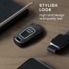 Капак за автомобилен ключ за Opel / Chevrolet - 2 бутона, kwmobile, пластмаса, черен / сив, 56726.01