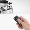Капак за автомобилен ключ за Opel / Chevrolet - 2 бутона, kwmobile, пластмаса, черен / сив, 56726.01