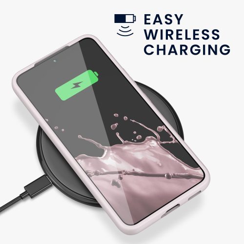 Калъф за Samsung Galaxy S22, Силиконов, Розов, 56758.192, kwmobile