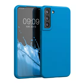   Калъф за Samsung Galaxy S22 Plus, Силиконов, Син, 56761.224, kwmobile