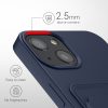 Калъф за Apple iPhone 13, Силиконов, Син, 55955.17, kwmobile