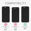 Калъф за Apple iPhone 13, Силиконов, Син, 55955.17, kwmobile