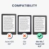 Калъф за Kobo Glo HD / Touch 2.0, еко кожа, сив, kwmobile, 56870.01