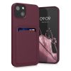 Калъф за Apple iPhone 13, силиконов, лилав, 55955.190, kwmobile
