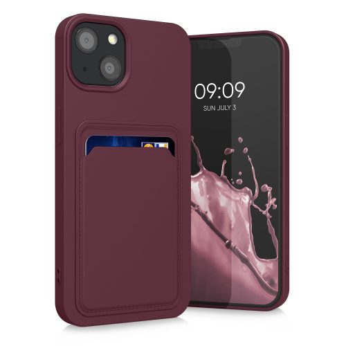 Калъф за Apple iPhone 13, силиконов, лилав, 55955.190, kwmobile