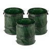 Set 3 Saci de gradina Pop-up Navaris, 53 cm x 65 cm, 150 L, reutilizabili, 56893.07