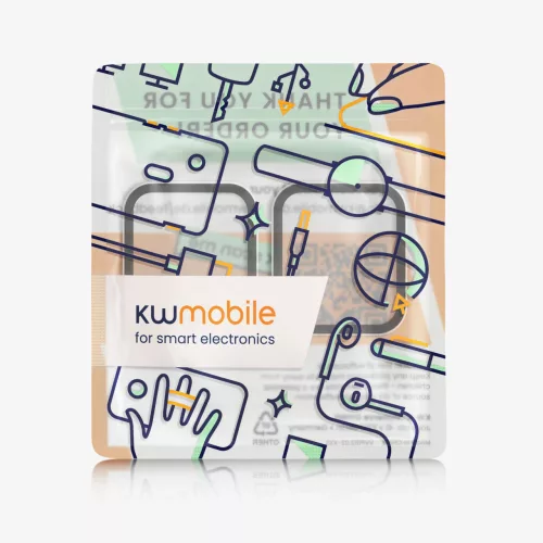 Комплект от 2 калъфа за Xiaomi Redmi Watch 2, kwmobile, защитно стъкло, черен / прозрачен, 56913.01