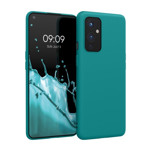 Калъф за OnePlus 9, Силиконов, Зелен, 55726.57, kwmobile