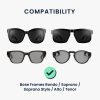 USB зарядно за Bose Frames Rondo/Soprano/Tenor, Kwmobile, черно, пластмаса, 56929.01