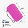 Универсален калъф за телефон XL - 6.8 инча, Неопрен, Розов, 46188.4.08, kwmobile