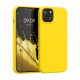 Калъф за Apple iPhone 13, Силиконов, Жълт, 55878.165, kwmobile