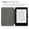 Калъф за Kindle Paperwhite 10, текстилен, черен, kwmobile, 46647.01