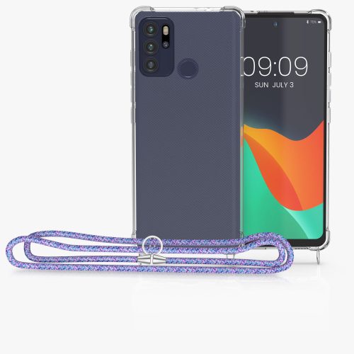 Капак за Motorola Moto G60s, Силиконов, Прозрачен, 56241.108, kwmobile