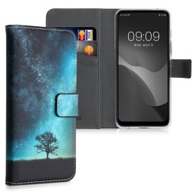   Капак за Motorola Moto G71 5G, Екологична кожа, Многоцветен, 57002.01, kwmobile