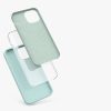 Калъф за Apple iPhone 13 Mini, Силиконов, Зелен, 55877.71, kwmobile