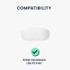 Калъф за слушалки Anker Soundcore Life P2 mini, Kwmobile, Черен, Силикон, 56991.01
