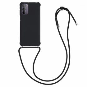   Калъф за Motorola Moto G41 / Moto G31, Силиконов, Черен, 56997.01, kwmobile