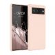 Кейс за Google Pixel 6, Силиконов, Розов, 55434.225, kwmobile