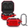 Капак за слушалки Samsung Galaxy Buds/Galaxy Buds Plus, Kwmobile, черен/червен, силикон, 57054.01
