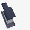 Капак за Samsung Galaxy S21, Силиконов, Син, 54056.186, kwmobile