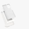 Кейс за Samsung Galaxy M52 5G, силиконов, бял, 57068.48, kwmobile