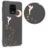 Калъф Kwmobile за Xiaomi Redmi Note 9S/Redmi Note 9 Pro/Redmi Note 9 Pro Max, силиконов, прозрачен/златен, 52149.10