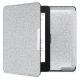 Калъф за Kindle Paperwhite 7, Екологична кожа, Сребрист, kwmobile, 45569.40