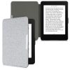 Калъф за Kindle Paperwhite 7, Екологична кожа, Сребрист, kwmobile, 45569.40