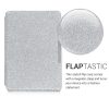 Калъф за Kindle Paperwhite 7, Екологична кожа, Сребрист, kwmobile, 45569.40