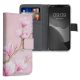 Калъф за Apple iPhone 13 Mini, Екологична кожа, Розов, 55935.07, kwmobile