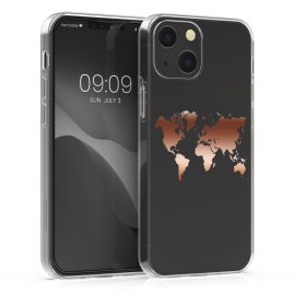   Калъф за Apple iPhone 13 Mini, силиконов, прозрачен, 57142.03, kwmobile