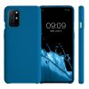 Калъф за OnePlus 8T, Силиконов, Син, 53683.228, kwmobile