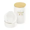 Set 2 Castroane din ceramica cu borcan de depozitare Navaris, 13 cm, capac etans, 57145.02