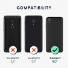 Калъф Kwmobile за Alcatel 1, Силиконов, Лилав, 46363.108