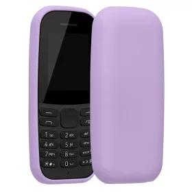   Калъф Kwmobile за Nokia 105 (2019), силикон, лилав, 53673.108
