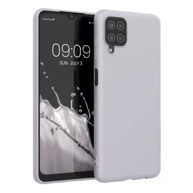   Калъф Kwmobile за Samsung Galaxy A12, силиконов, сив, 54048.192