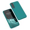 Калъф Kwmobile за Samsung Galaxy S22, Силиконов, Зелен, 56758.57