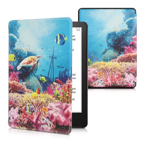 Капак за Amazon Kindle Paperwhite 11, Kwmobile, Многоцветен, Екологична кожа, 56256.22