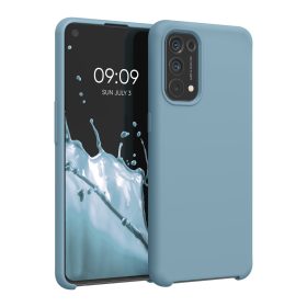   Калъф Kwmobile за OPPO Find X3 Lite, силиконов, зелен, 55201.206