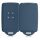 Калъф за автомобилен ключ за Renault 4 бутона - Smart Key, Kwmobile, син, силикон, 48035.202