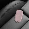Капак за автомобилен ключ за Renault 4 бутона - Smart Key, Kwmobile, розов, силикон, 48035.52